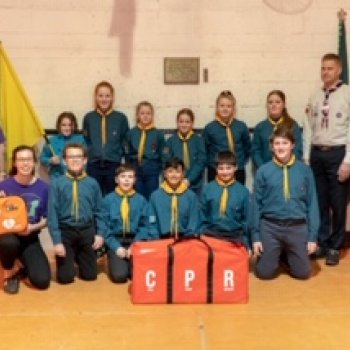 Joe’s Trust JHMT Helps Local Scouts to Become Heartsafe