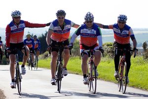 Century Cycle Challenge Cyclists go the Distance to Make a Difference