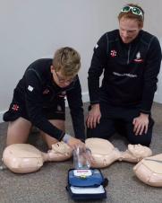 Cricket Club leading the Way in Being Heartsafe Thanks to Training from Local Charity