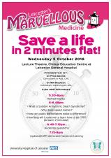 Leicester's Marvellous Medicine - Save a Life in 2 Minutes Flat!