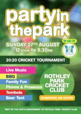 Rothley Park Cricket Club Present Party in the Park 2017
