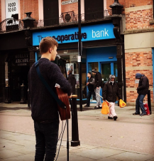Busking In Leicester