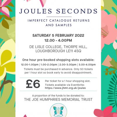 Joules Seconds Sale