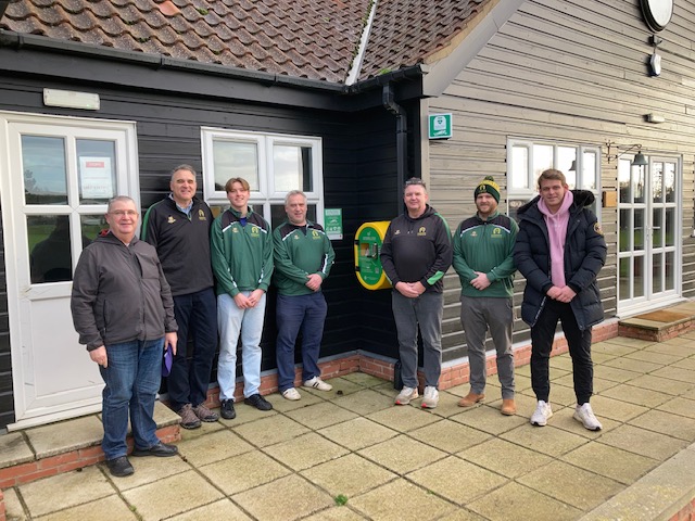 Oakham Cricket club becomes heartsafe with the help of JHMT