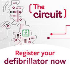#SADS Week2022:  Add your defibrillator to The Circuit and help save lives