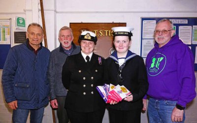 TS TIGER, Leicester Sea Cadets are equipped to save lives with grant support from JHMT