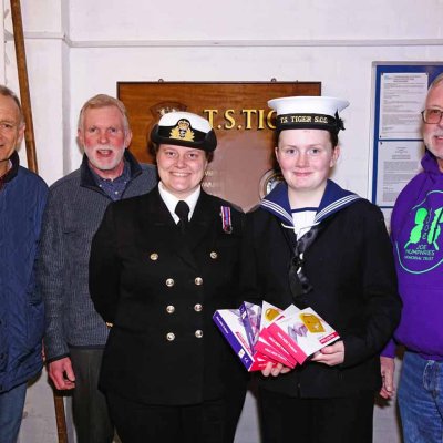 TS TIGER, Leicester Sea Cadets are equipped to save lives with grant support from JHMT