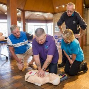 LCC Parks Staff Get CPR Training & Learn How to Use an AED with Support from JHMT